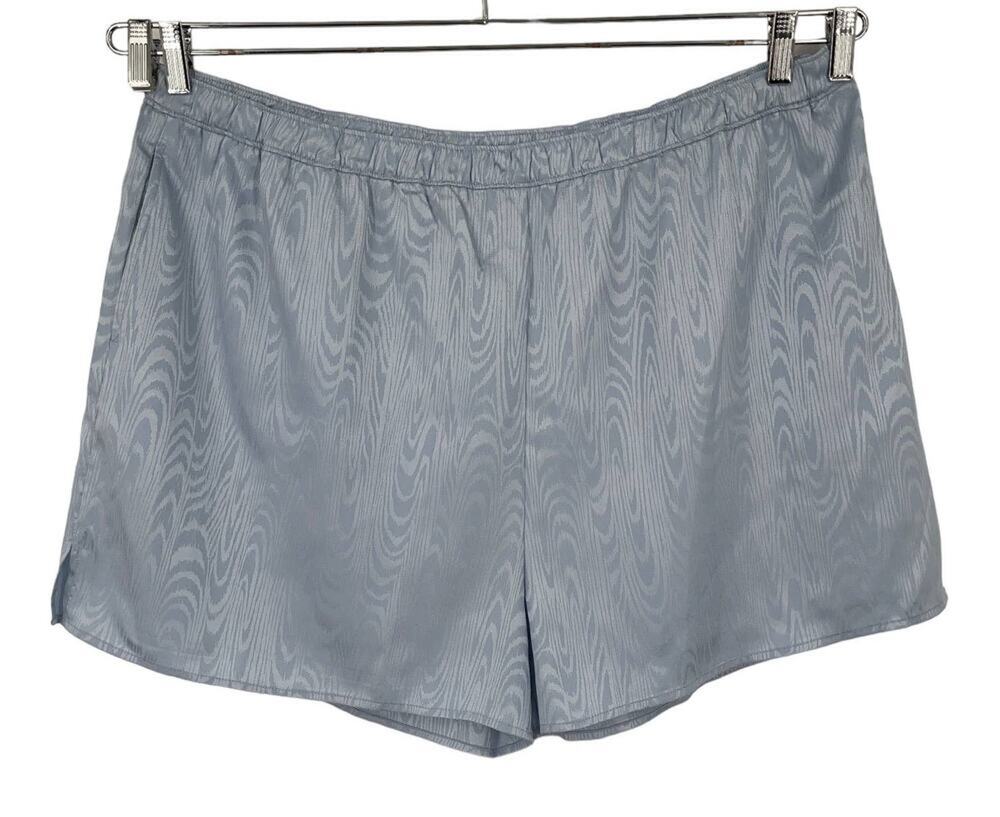 Open Edit pajama shorts lounge pull on blue size 2X